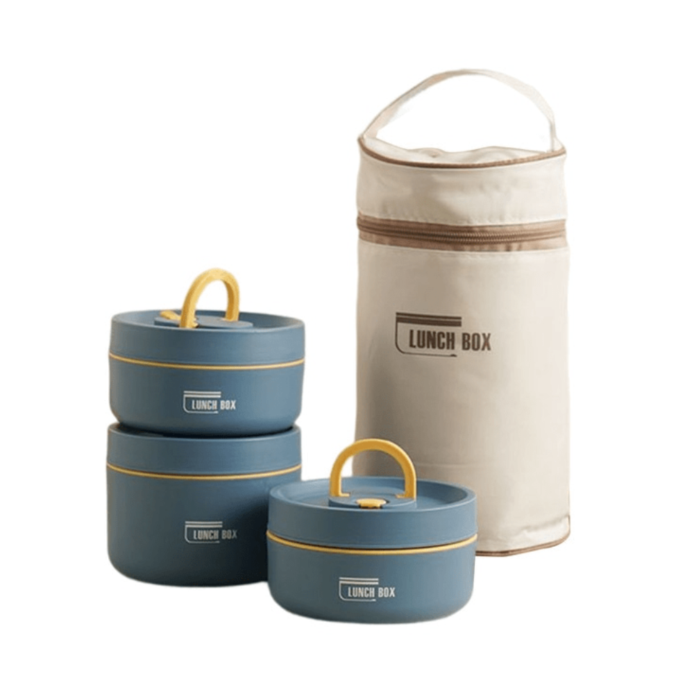 Insulated Lunch Box, Stainless Steel Double Wall Thermal Food Container