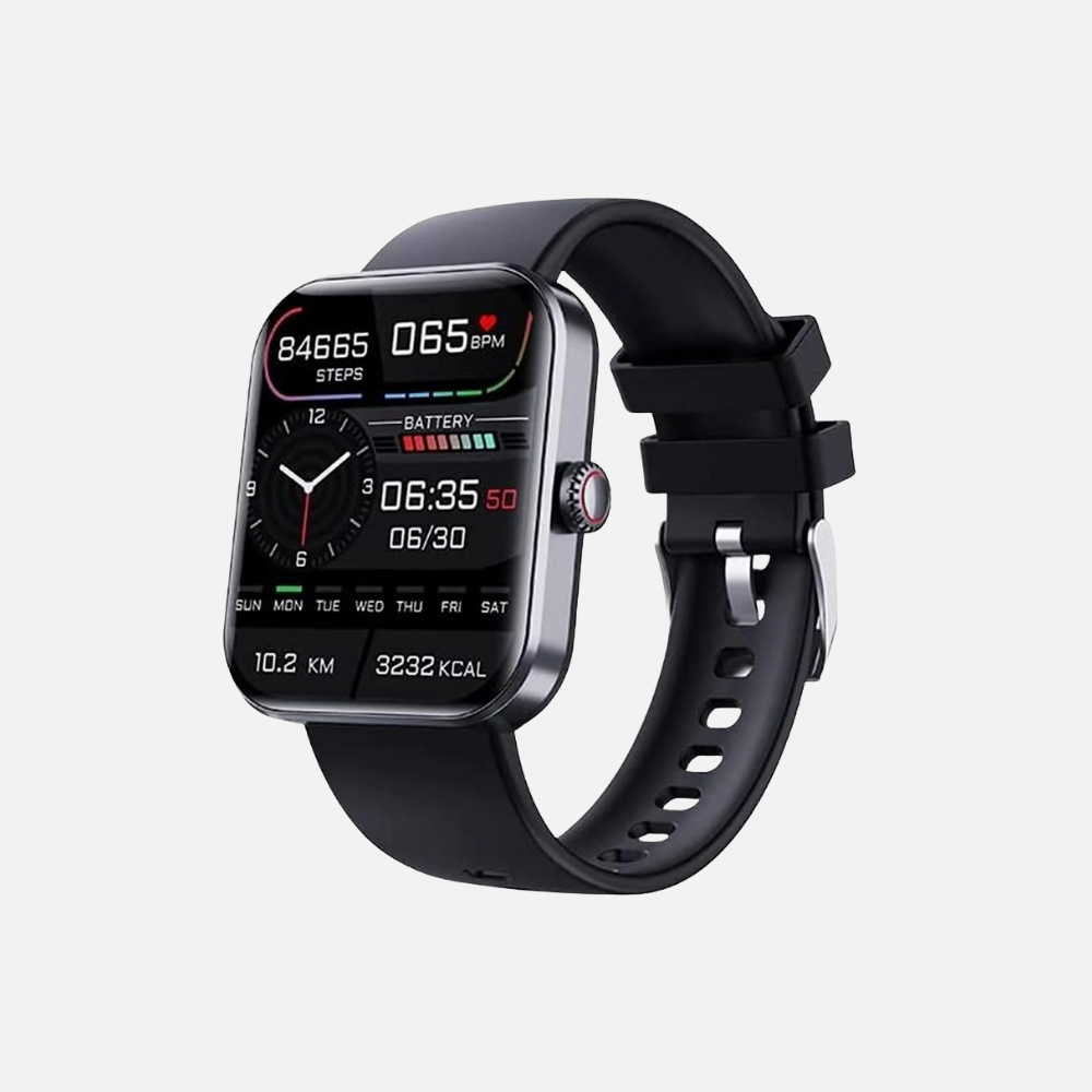 Mens Black Smartwatch - Sports & Health
