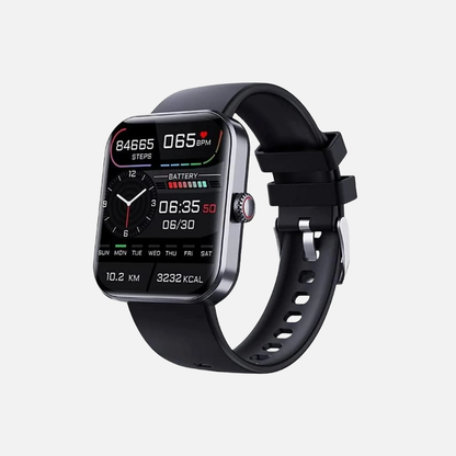 Mens Black Smartwatch - Sports & Health