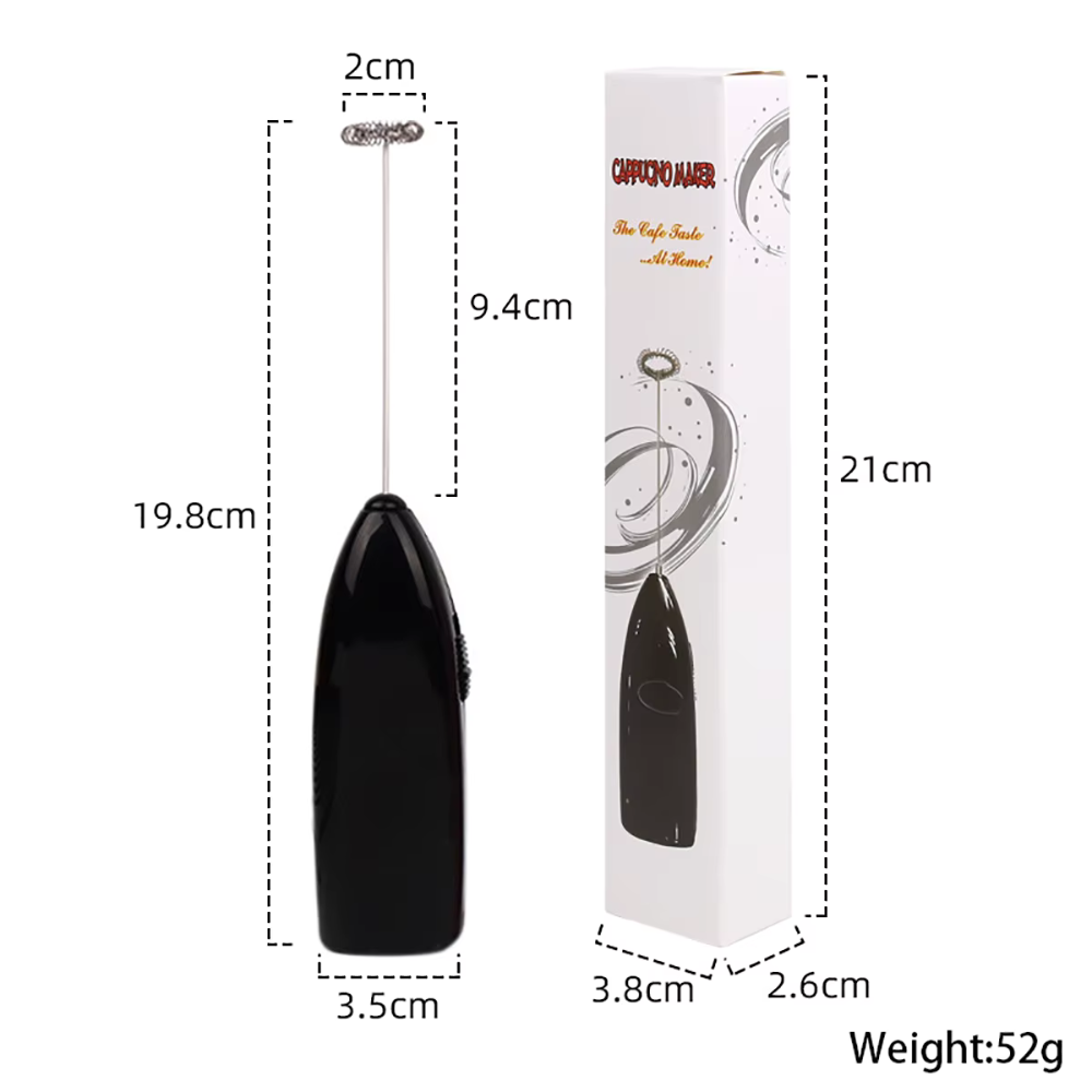 Handheld Milk Frother Electric Hand Mixer and Coffee Foam Blender Whisk