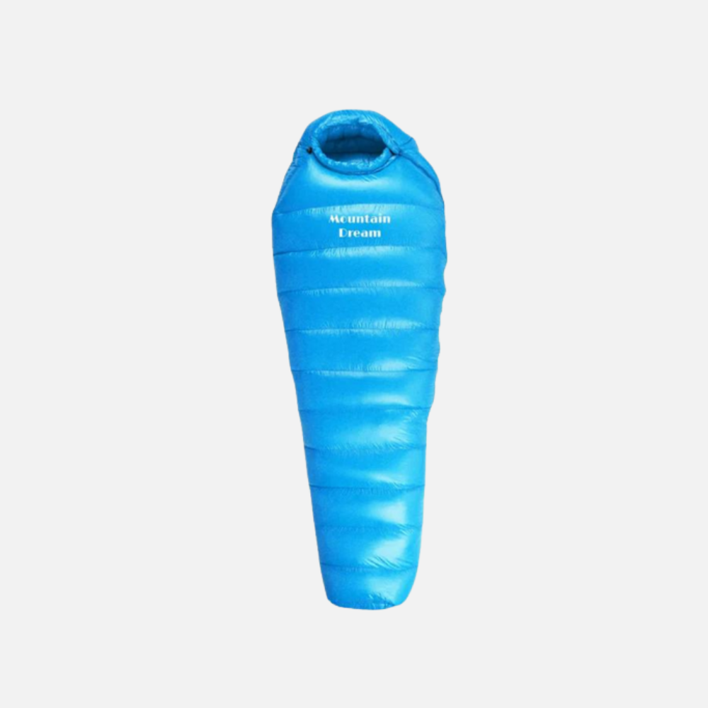 Hiking Sleeping Bag with White Goose Down for Winter Cold Weather Gear