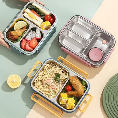 Stainless Steel Lunch Box, Insulated Heating Container for Warm Meals