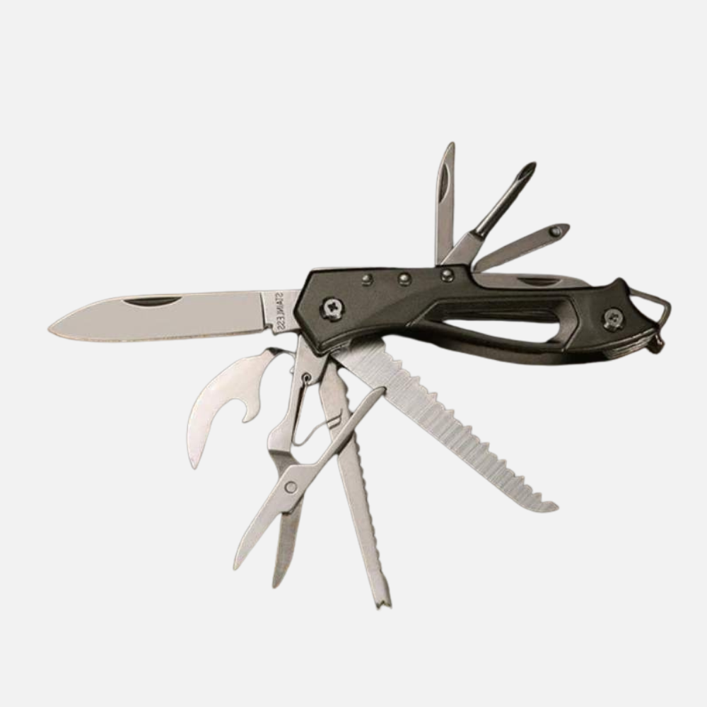 Multi Tool 14 in 1 Pocket Knife for Camping, Fishing and Hiking Utility