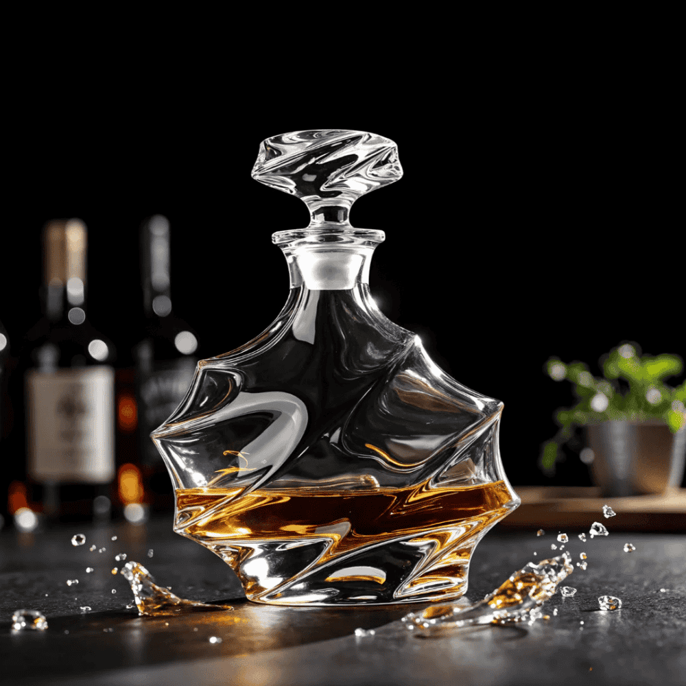 Asuka Crystal Whisky Decanter