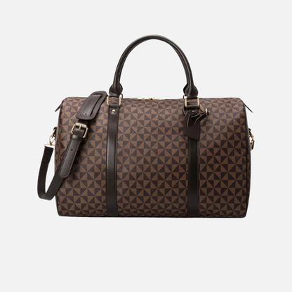 Travel Duffle Bag with Rugged Shoulder Strap and Internal Utility Pocket