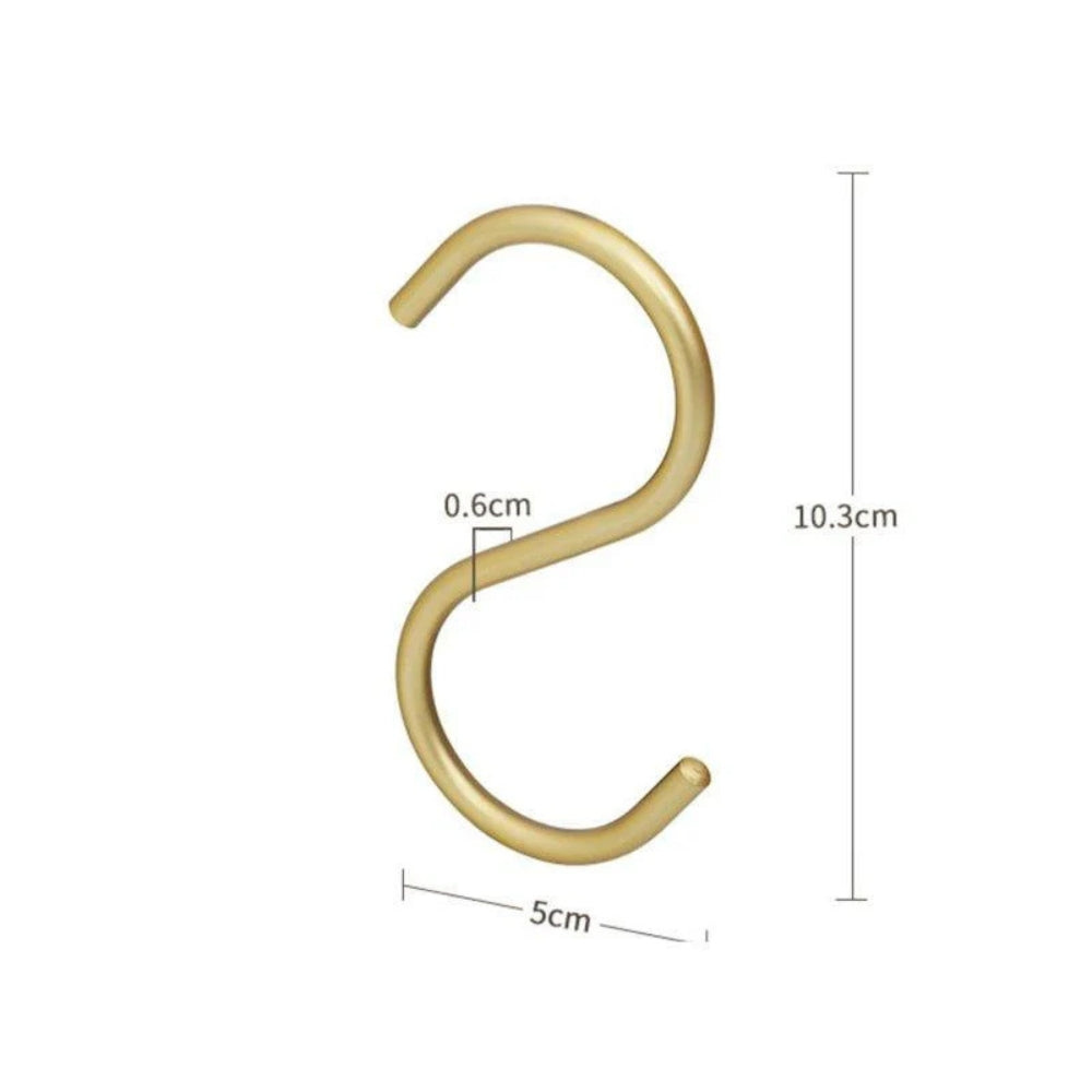 Hanger S 3pcs Clothes Hook for Closet, Bathroom and Kitchen Utility Storage