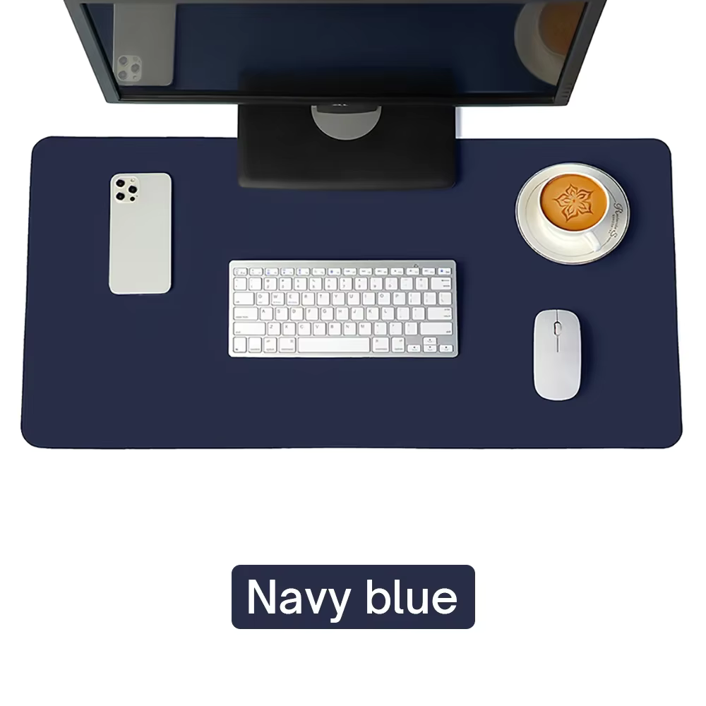 Desk Mat PU Leather Large Office Desk Protector Non Slip Mouse Pad