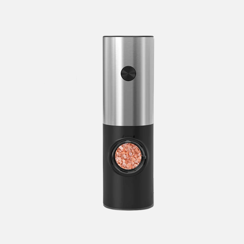 Electric Salt and Pepper Mill Set, Spice Grinder Set
