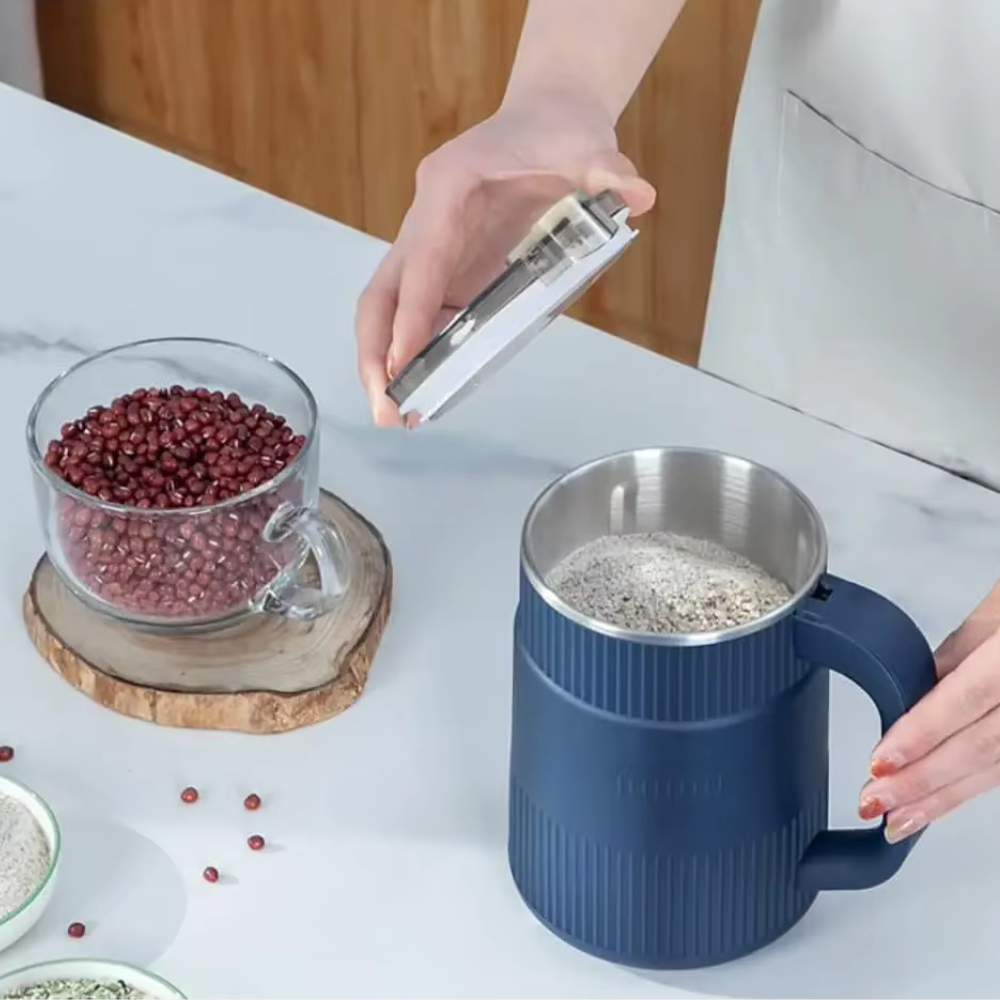 Electric Grain Mill Powder Pulverizer for Coffee, Spices, Seeds and Herbs