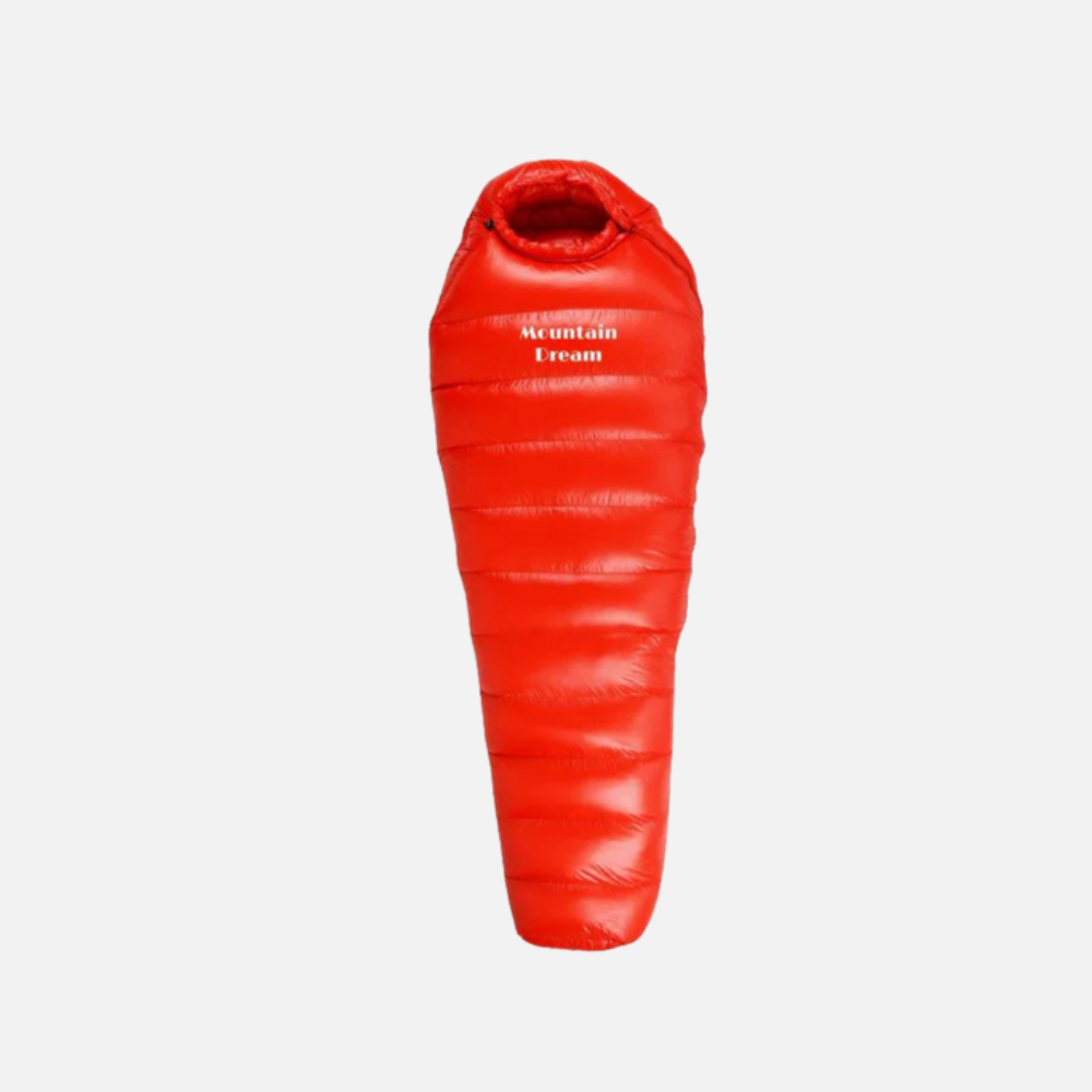 Hiking Sleeping Bag with White Goose Down for Winter Cold Weather Gear