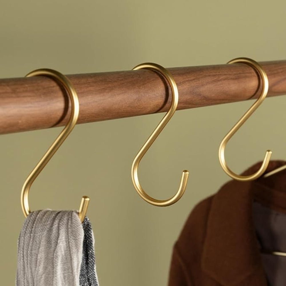 Hanger S 3pcs Clothes Hook for Closet, Bathroom and Kitchen Utility Storage