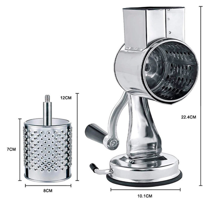 Multi-Functional Kitchen Rotary Food Grater - Five Drum Blades