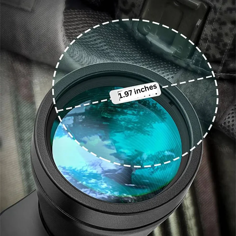 Binoculars with 20x Magnification and 50mm Objective Lens for Long Distance