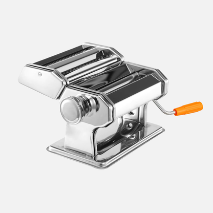 Pasta Maker Machine Stainless Steel Manual Roller Press with 6 Settings