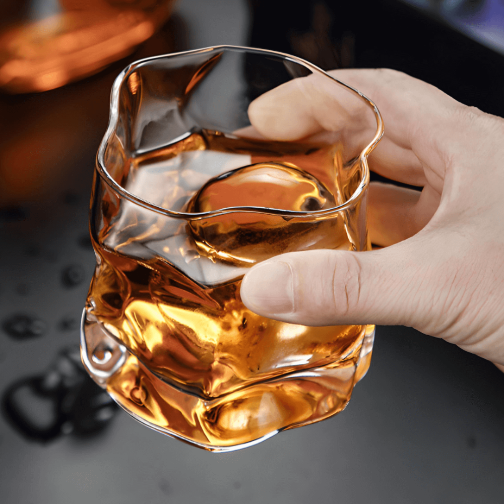 Hiroto Crystal Whisky Glass