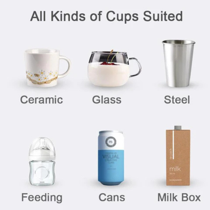 Glass Cup Warmer Coaster for Ceramic and Glass Mugs