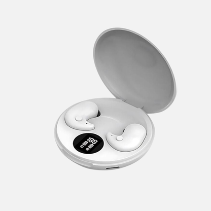 Noise Cancelling Earbuds - Wireless Sleep In Ear Headphones with Charging Case