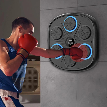 Smart Boxing Pad Trainer For Home Gym With Boxing Gloves