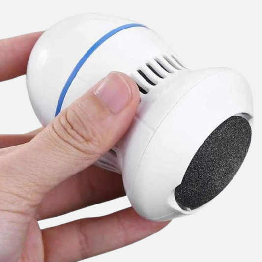 White Foot Callus Remover - Vacuum Powered Suction