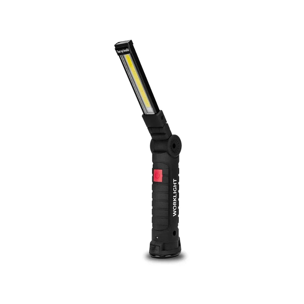 Rechargeable Flashlight LED Work Light with Magnetic Base and Hook