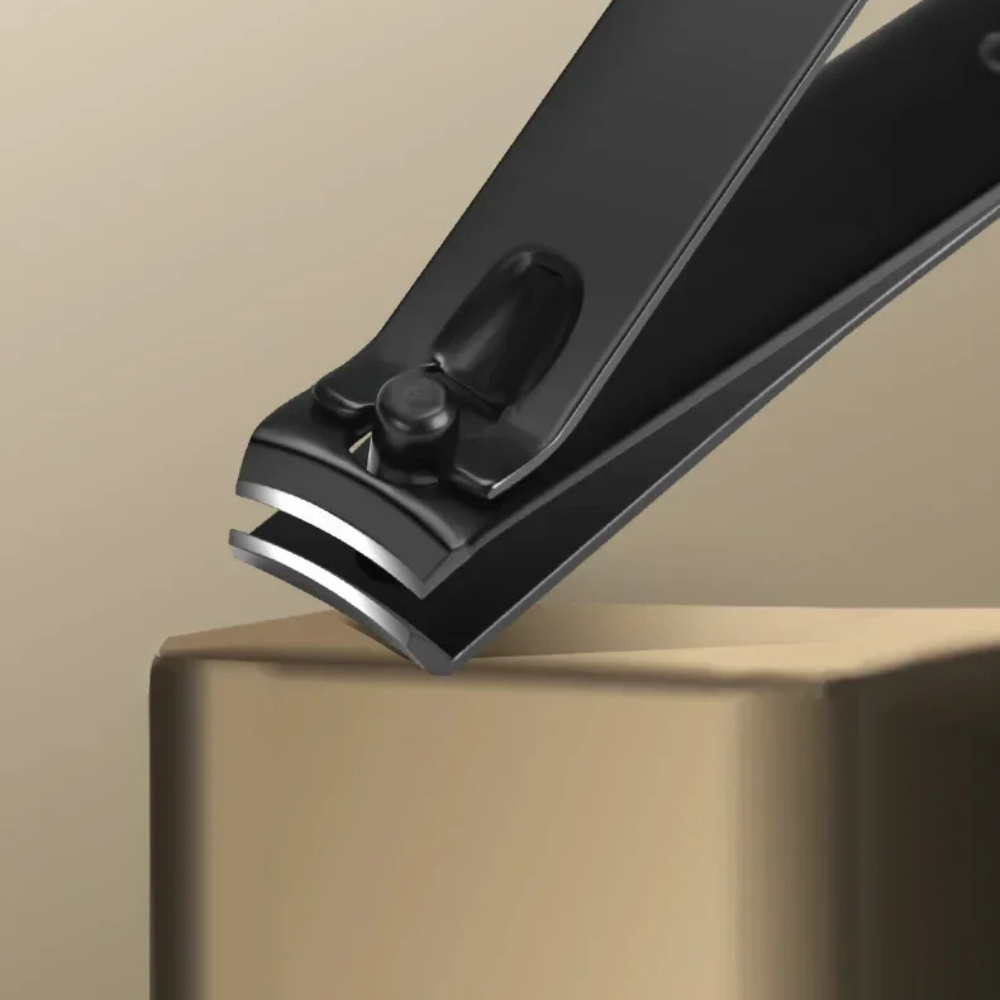 Mens Thick Nail Clipper Set Stainless Steel Portable Grooming Kit