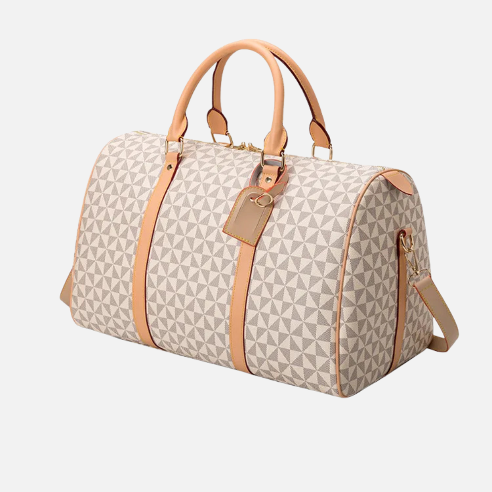 Travel Duffle Bag with Rugged Shoulder Strap and Internal Utility Pocket