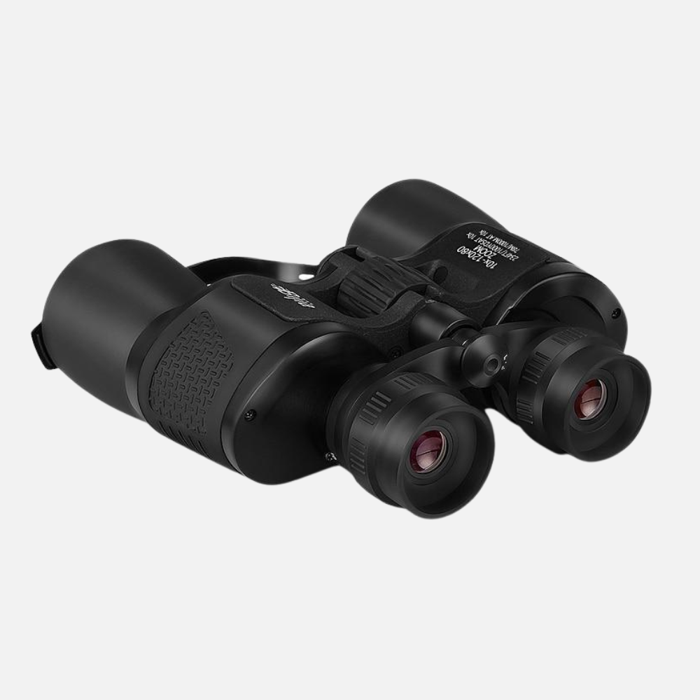 Binoculars with 8-24x Zoom Porro Prism Lens and 50mm Objective Glass