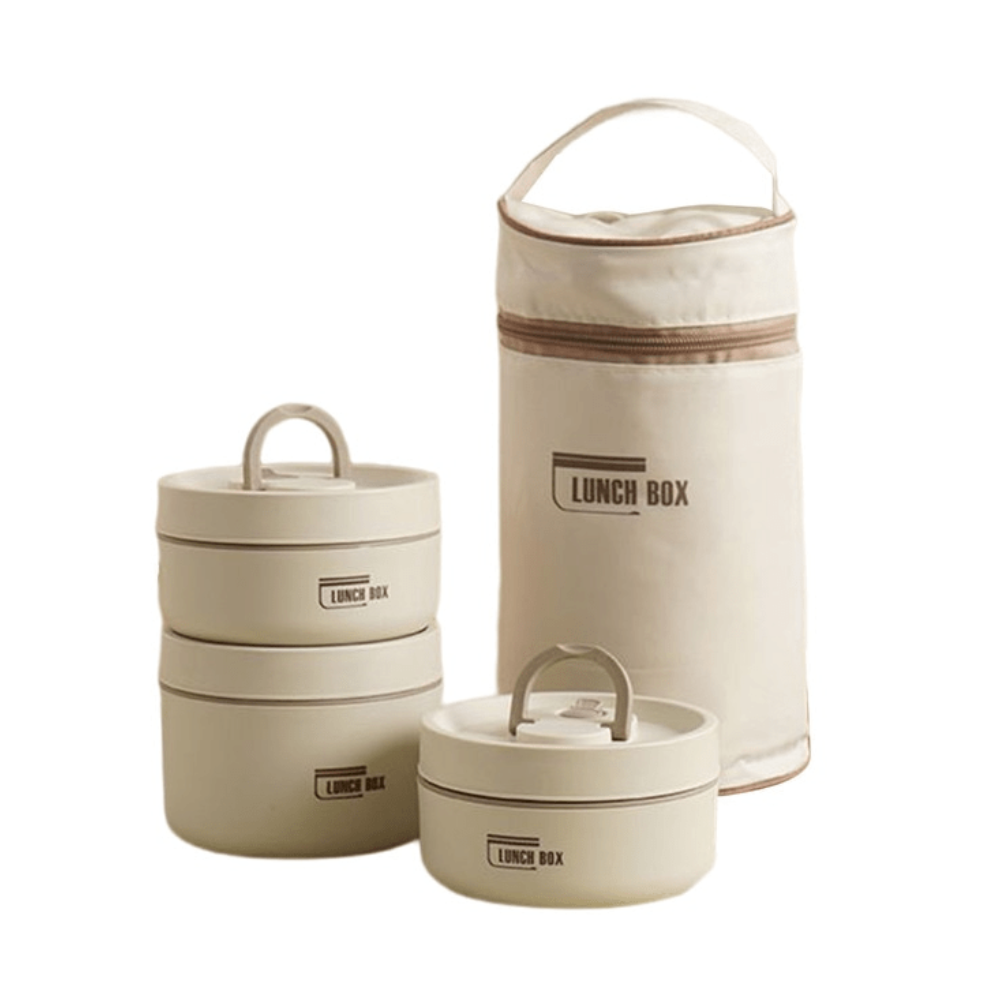 Insulated Lunch Box, Stainless Steel Double Wall Thermal Food Container