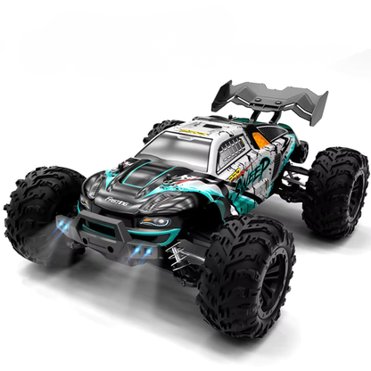 RC Car 1:16 Scale 4WD High Speed Off Road Truck with LED Lights