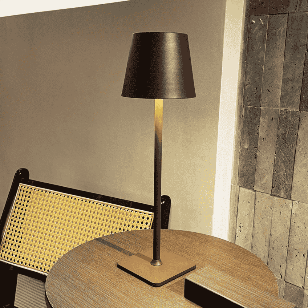 Scandinavian Modern LED Wireless Table Lamp - Rechargeable & Cordless