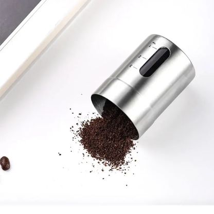Manual Coffee Grinder - Portable Spice Burr Mill with Detachable Hand Crank