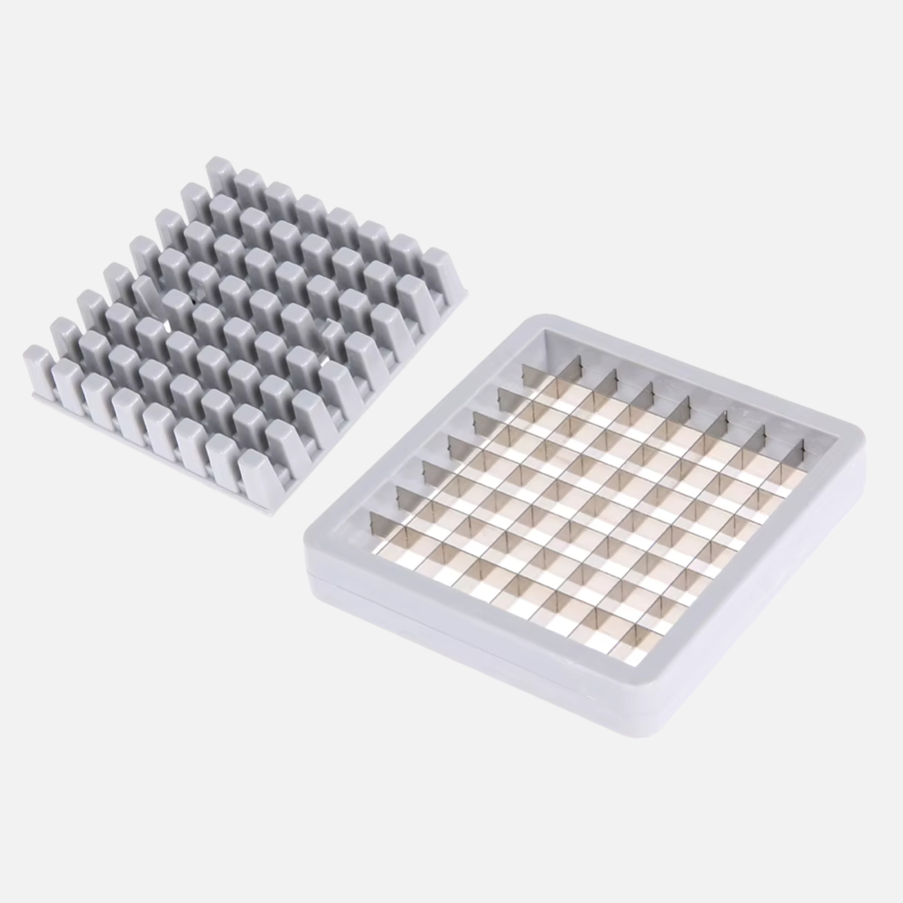 Stainless Steel Food Chopper & Food Dicer, Fruit Dicer & Vegetable Dicer With Two Blades