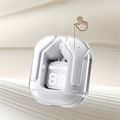 True Wireless Earbuds, Bluetooth 5.3 Stereo Audio with LED Power Case