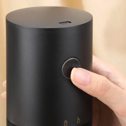 Electric Coffee Grinder Portable Type C Rechargeable Ceramic Burr Mill