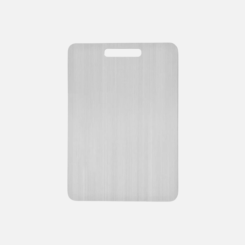 Sleek Stainless Steel Cutting Board