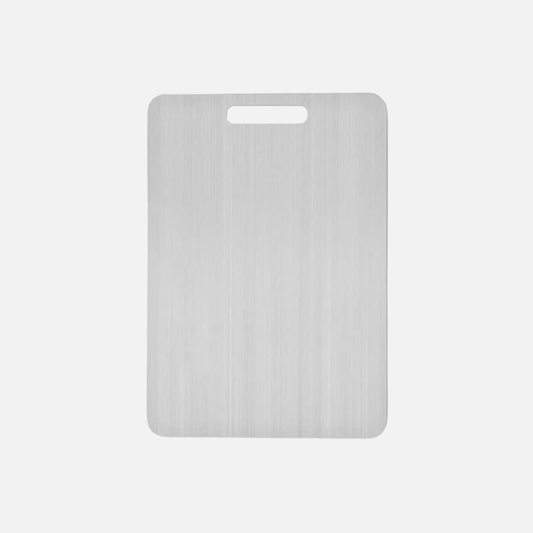 Sleek Stainless Steel Cutting Board