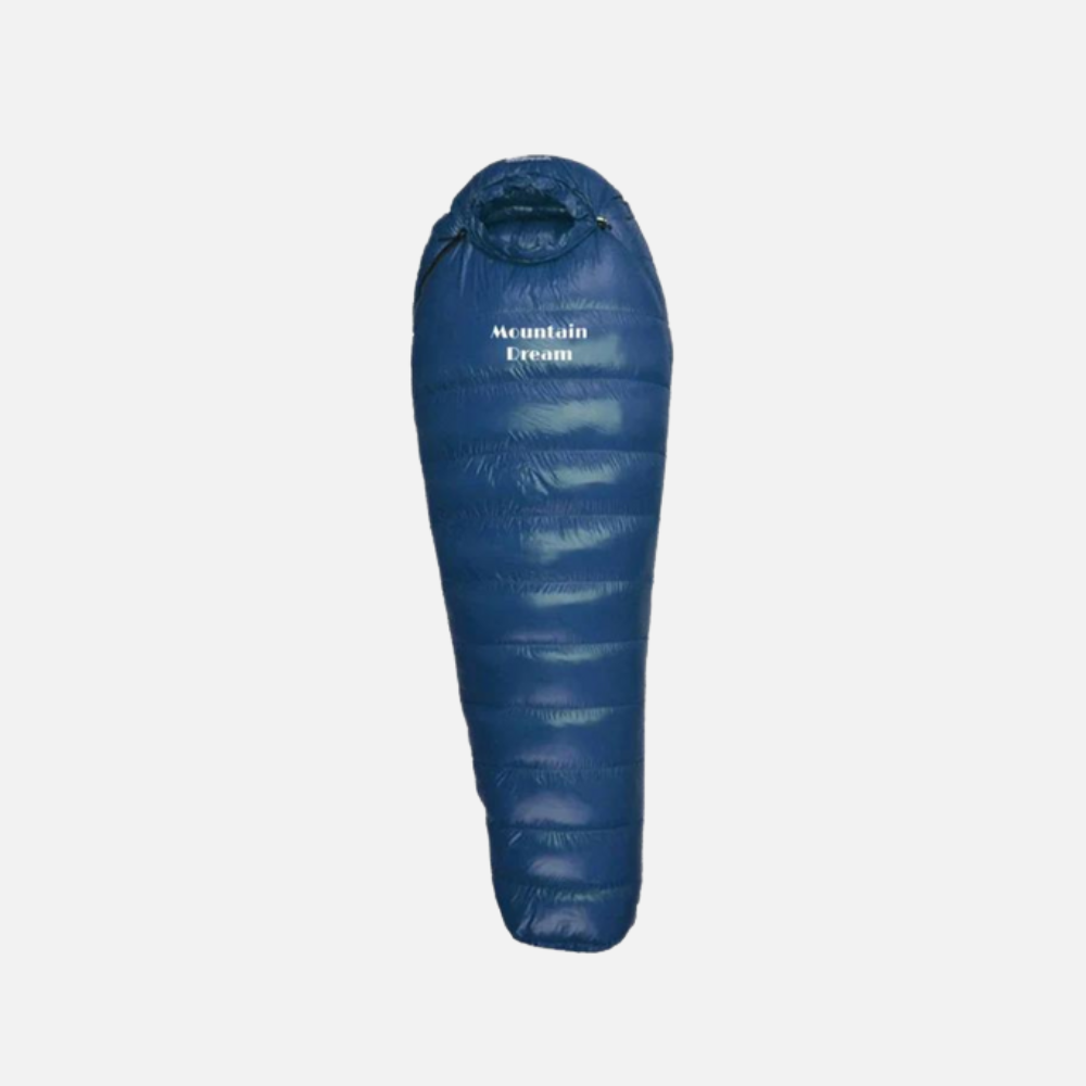 Hiking Sleeping Bag with White Goose Down for Winter Cold Weather Gear