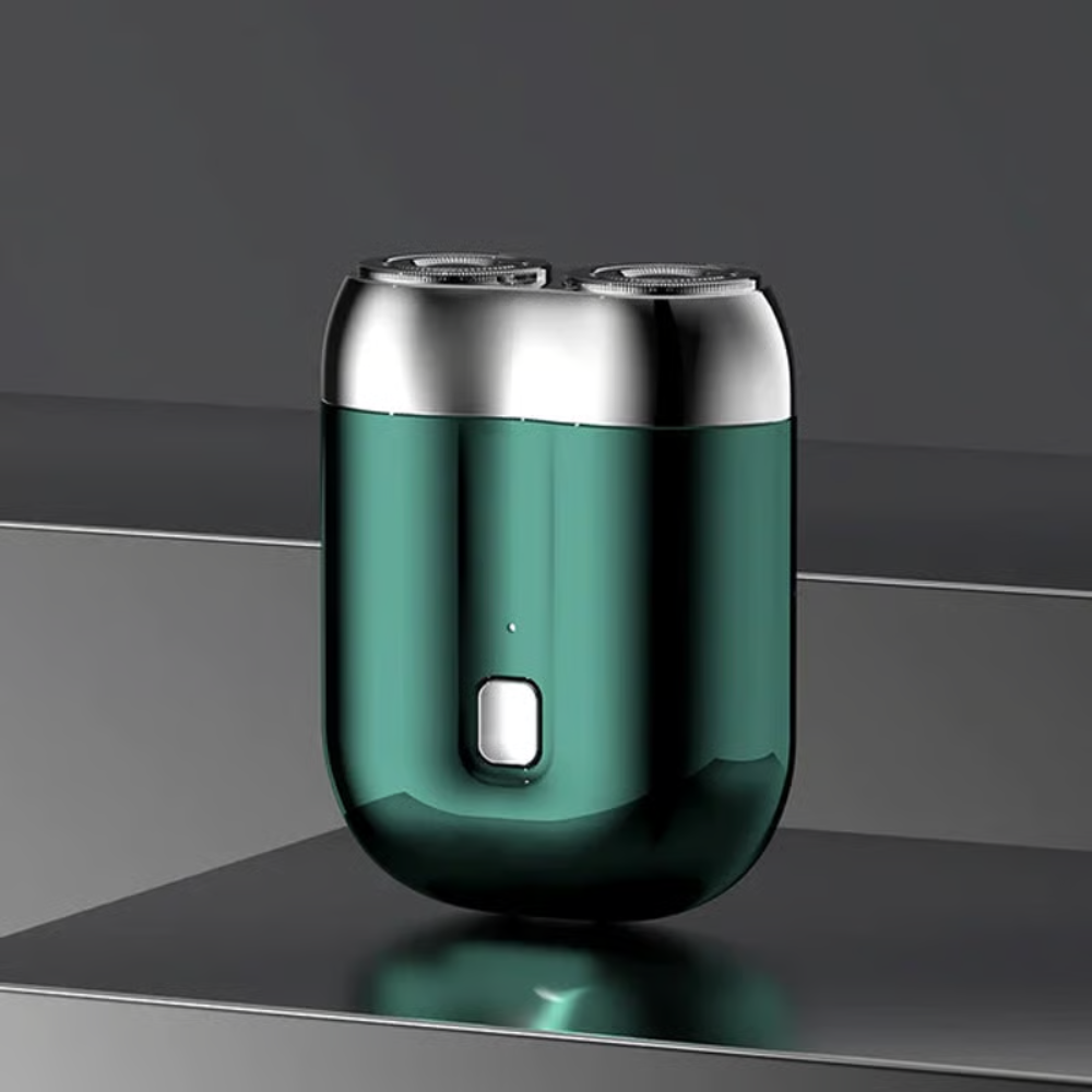 Portable Double Head Electric Shaver - Pocket size