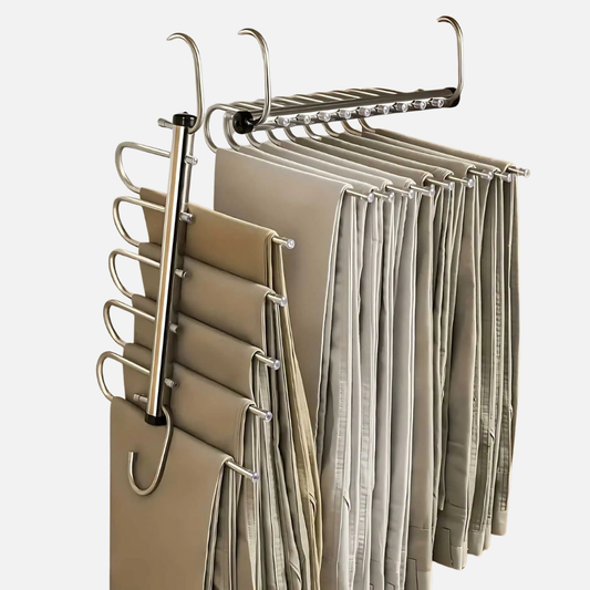Pants Hanger Closet Organizer Stainless Steel Space Saver