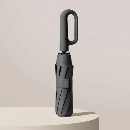 Repel Windproof Travel Umbrella with 10 Rib Frame and Hook Handle