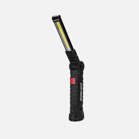 Rechargeable Flashlight LED Work Light with Magnetic Base and Hook