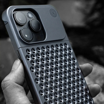 Phone Case Metal Vent Aluminum Alloy for iPhone 13 and 14