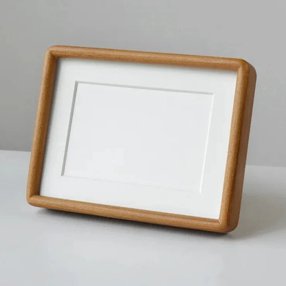 Rectangle Picture Frame, Curved Edge Photo Frame For Office & Home Decor