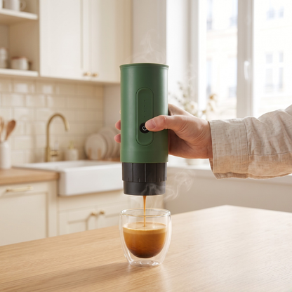 Espresso Machine - Portable Handheld Electric 18 Bar Capsule Coffee Maker