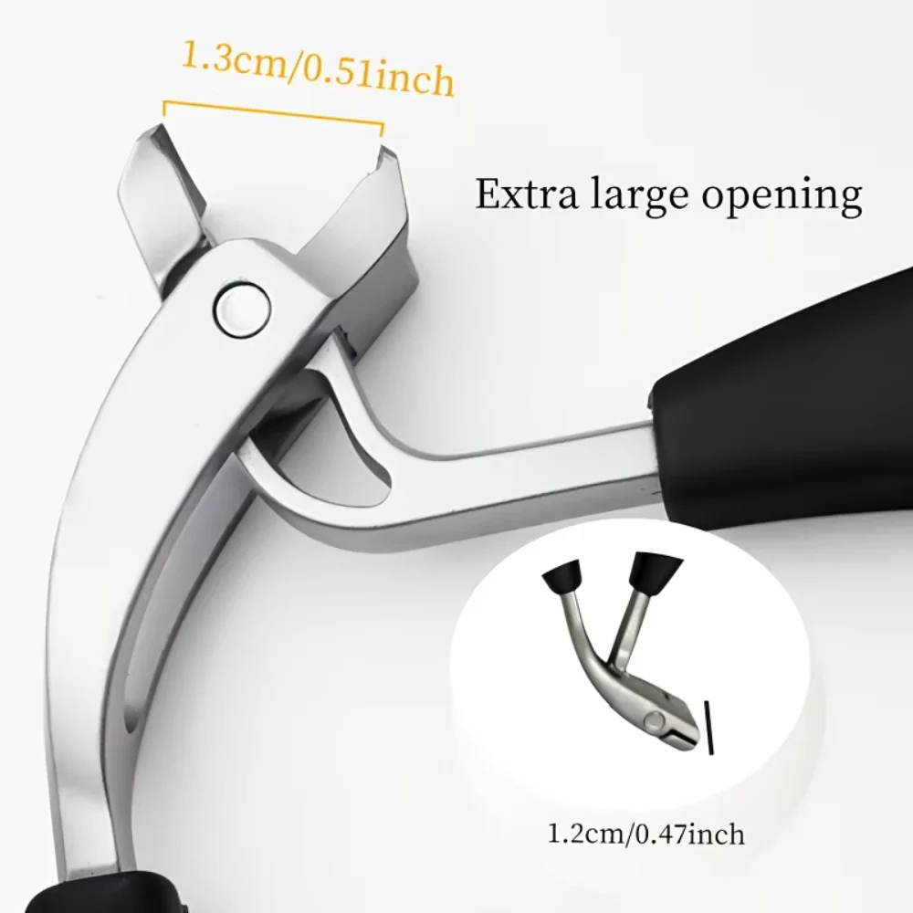 Mens Thick Nail Clippers - Wide Jaw Clipper