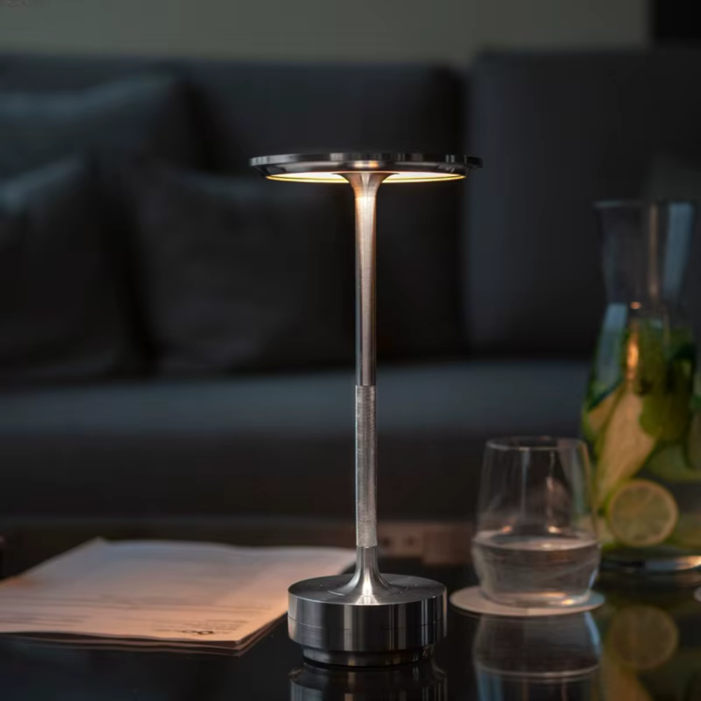 Cordless Tall Desk Lamp - 3-Mode Touch Activation