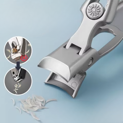 Mens Nail Clipper & File - Ultra Sharp & Portable