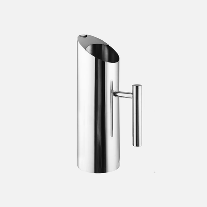 Modern Stainless Steel Pitcher, Holding & Pouring Drinks - 1L, 1.5L, 2L