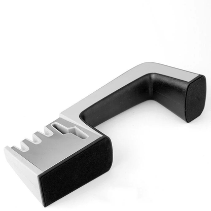 Knife Sharpener 4 in 1 Manual Pull-Through Tool for Blades and Scissors