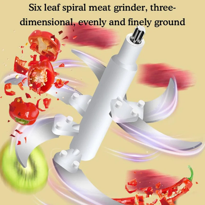 Meat Grinders Electric 5L High Capacity 500W Food Processor with 5 Speeds